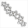 Icona Pearl & Diamond Bracelet in Sterling Silver