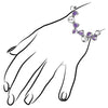 Icona Amethyst Bracelet in Sterling Silver