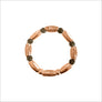 Sahara Smoky Quartz Bracelet in Sterling Silver plated with 18k Rose Gold