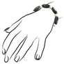 Sahara White Pearl Bracelet in Sterling Silver plated with Black Rhodium