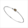 Lolita Cognac Diamond Bangle in Sterling Silver