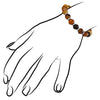 Icona Dyed Agate Bead Bracelet
