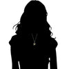 Icona Starfish Charm Necklace with Citrine and Diamonds in Sterling Silver