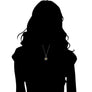 Icona Starfish Charm Necklace with Citrine and Diamonds in Sterling Silver