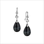 Icona Tigers Eye Drop Earrings in Sterling Silver