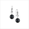 Icona Tigers Eye Drop Earrings in Sterling Silver