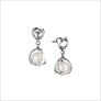 Icona Sterling Silver & Pearl Earrings