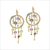 Tempia 18K Yellow Gold & Multi-Stone Earrings with Diamonds