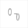 Allegra 18K White Gold Stud Earrings with Diamonds
