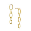 Allegra 18K Yellow Gold Earrings with Diamonds
