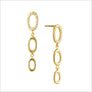 Allegra 18K Yellow Gold Earrings with Diamonds