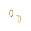 Allegra 18K Yellow Gold Stud Earrings