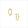 Allegra 18K Yellow Gold Stud Earrings