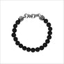 Men's Centauro Black Lava 8mm Bead Bracelet