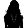 Icona Rock Crystal 42" Necklace in Sterling Silver