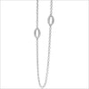 Motif 42" Necklace in Sterling Silver