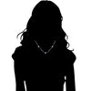 Icona Sterling Silver & Aquamarine 18" Necklace