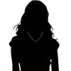 Icona Smoky Quartz 18" Necklace in Sterling Silver