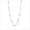 Icona Pearl 32" Necklace in Sterling Silver