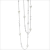 Icona Pearl 42" Necklace in Sterling Silver