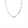 Icona 18" Sterling Silver Chain Necklace - N150-S1