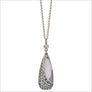 Ricamo Sterling Silver Necklace with Diamonds