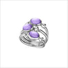 Lolita Amethyst Ring in Sterling Silver
