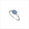 Lolita Blue Sapphire Ring in Sterling Silver