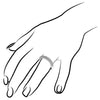Icona Eternity Sterling Silver Ring