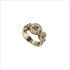 Tempia 18K Yellow Gold & Diamond Ring