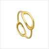 Allegra 18K Yellow Gold Stackable Ring