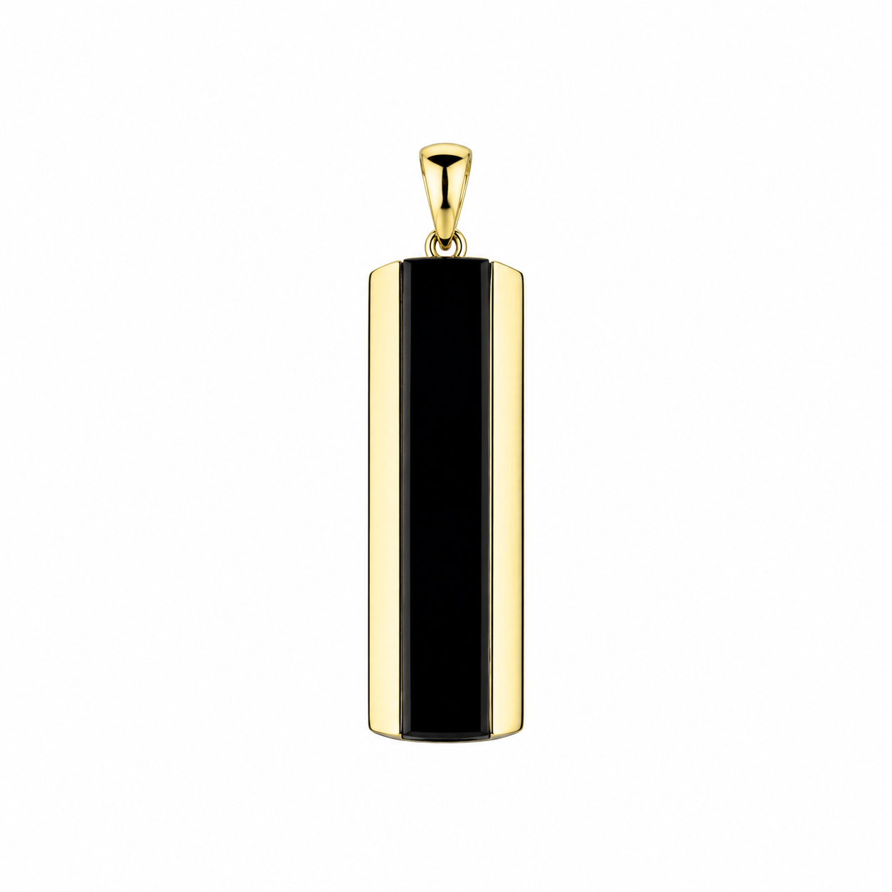 FALCO Men's 18K Yellow Gold & Black Onyx Pendant