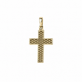 Men's FALCO 18K Yellow Gold Cross Pendant Only