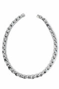 Falco 18K WG Necklace 10mm Necklace 22"  - Dia Box Clasp @Dia 28.28ctw, G-H, VS