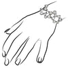 Icona Pearl & Diamond Bracelet in Sterling Silver