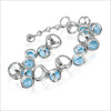 Icona Blue Quartz Bracelet in Sterling Silver