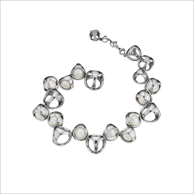 Icona Pearl Bracelet in Sterling Silver