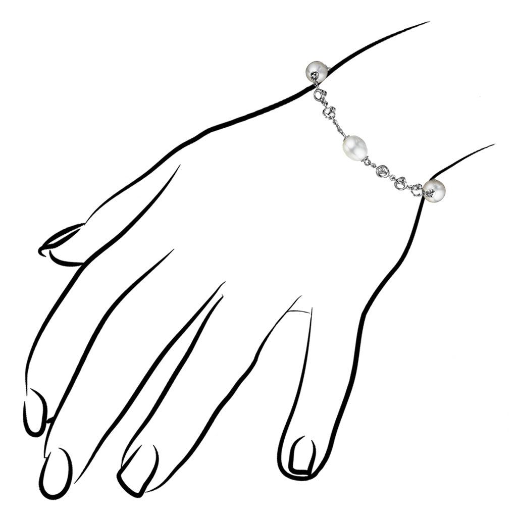 Icona Pearl Bracelet in Sterling Silver