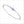 Lolita Amethyst Bangle in Sterling Silver