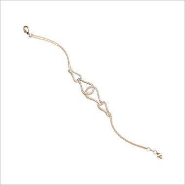 Fiamma 18K Yellow Gold & Diamond Bracelet