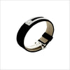 Quadria 18K Gold & Black Strap Bracelet