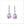 Icona Sterling Silver & Amethyst Drop Earrings