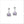 Icona Sterling Silver & Amethyst Drop Earrings