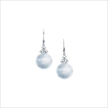 Icona Sterling Silver & Mother of Pearl Bubble Earrings