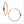 Lolita Smoky Quartz Hoop Earrings in Sterling Silver plated with 18k Rose Gold