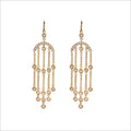 Eterno 18K Yellow Gold & Diamond Earrings