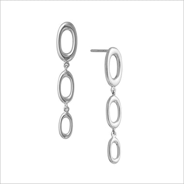 Allegra 18K White Gold Earrings