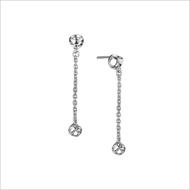 Icona Dangle Earrings in Sterling Silver - E488-S1