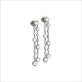 Couture 18K White Gold & Diamond Earrings