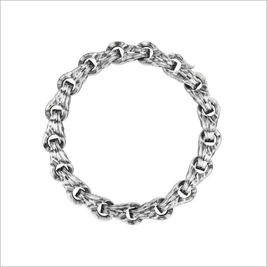 Men's Centauro Sterling Silver Chain Bracelet